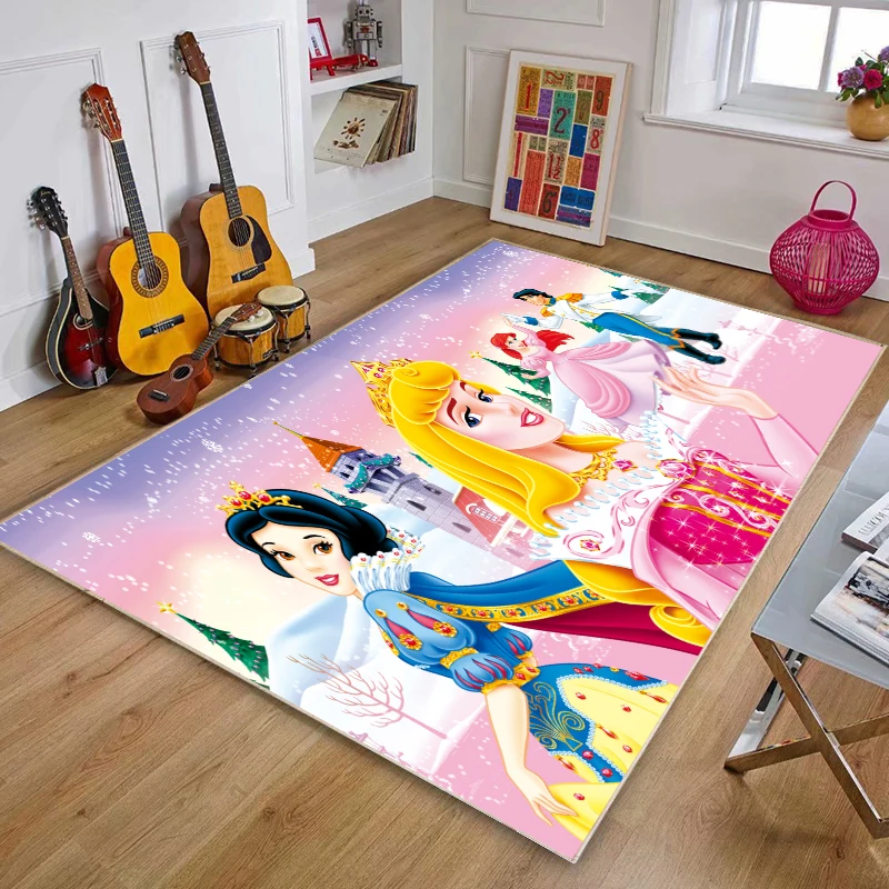 Детский коврик Принцессы Disney прикроватная тумба для гостиной спальни ванной