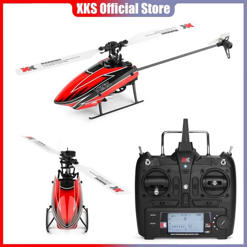 

Wltoys XK K110s RC Helicopter BNF 2.4G 6CH 3D 6G System Brushless Motor RC Quadcopter Remote Control Drone Toys for Kids Gifts