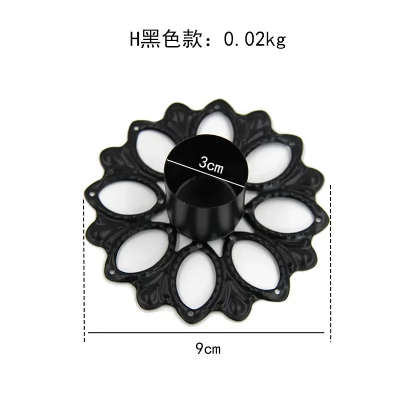 

Подсвечники MOONBIFFY черные золотые