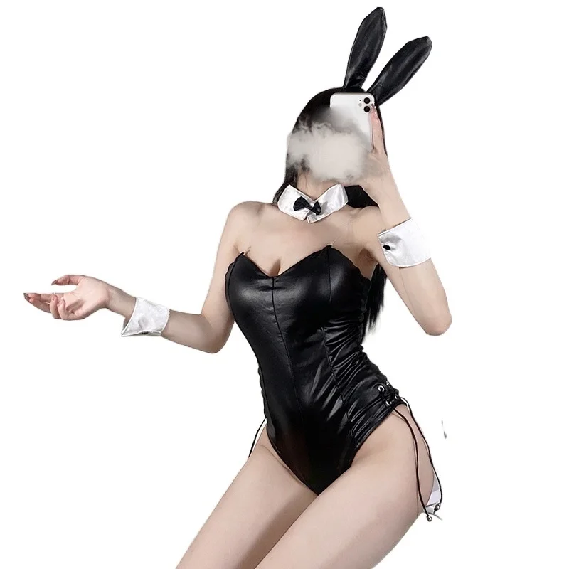 

Sexy Lingerie Bunny Girl Passion Suit Open File Small Breasts Sexy Cute Tight Uniform Temptation Dresses for Women Bodysuits
