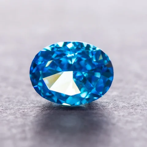 Кубический цирконий, необычный синий цвет, овальная форма 4k, измельченный лед, класс 5А, очаровательный камень для изготовления ювелирных изделий своими руками, материал для ожерелья, кольца