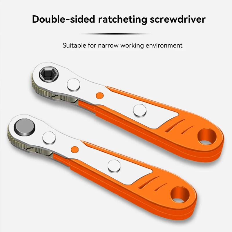 

Hexagon Torx Ratchet SpannerDriver Allen Key Wrench Screwdriver Metal Portable Supplies Quick Release Socket Repair Tool