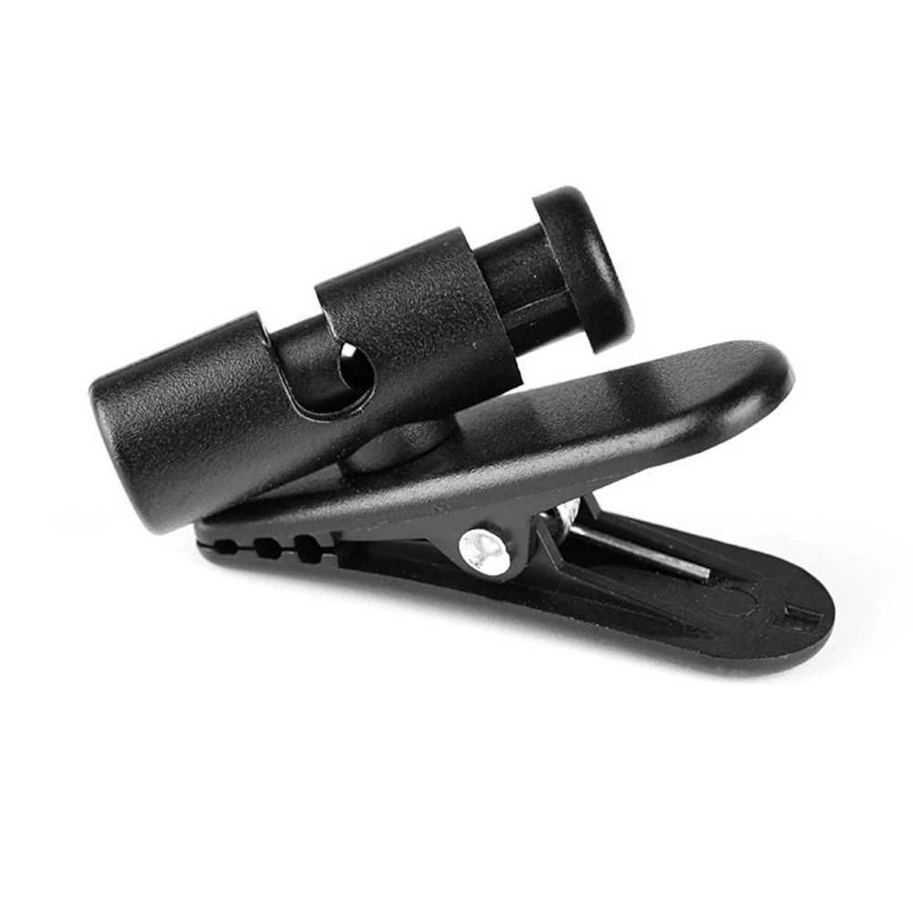

360° Rotatable Earphone Cable Cord Headset Clamp Collar Wire Mount Lapel Collar Clips For Headphone Cable