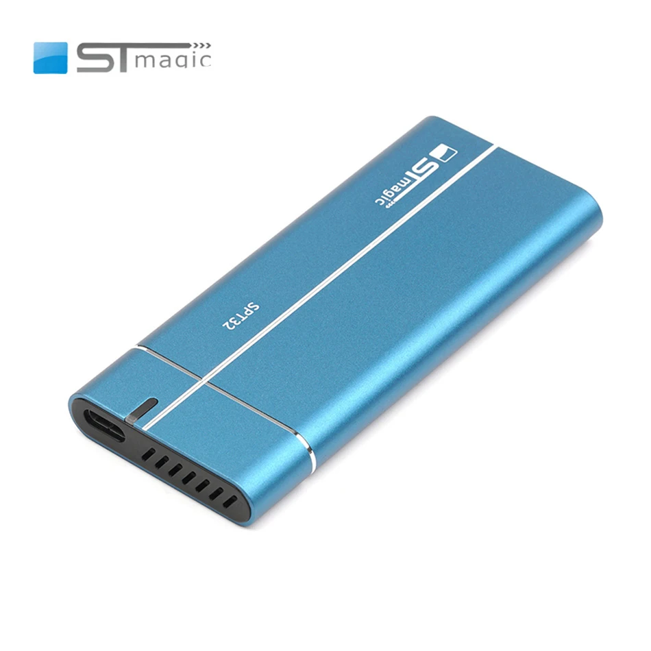

Stmagic Spt32 Fast Cooling External SSD Hard Drive 128GB SSD 512GB 1TB Portable Ssd NVM2 Sata 3 for Laptop with Type C USB 3.1