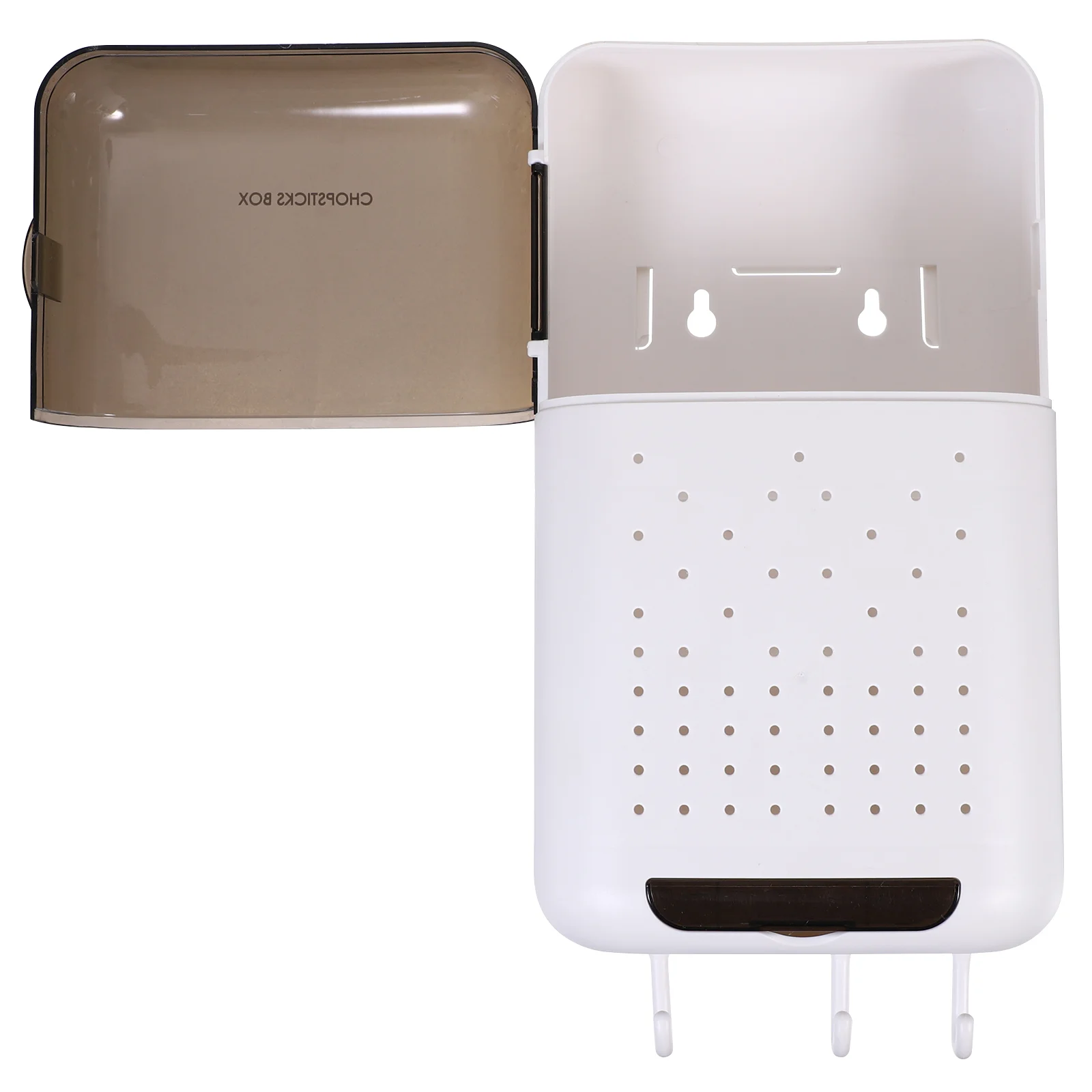 

Holder Utensil Organizer Wall Cutlery Mount Hanging Flatware Kitchen Crock Hook Chopstick Cooking Rack Spoon Drying Kitchenware