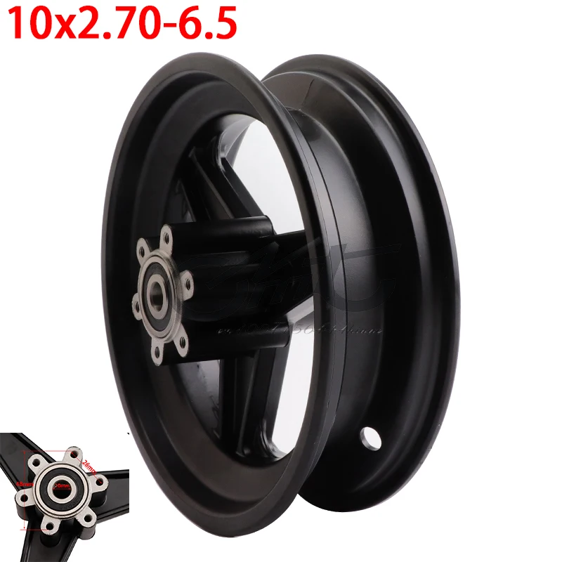 

10 inch Electric scooter wheel hub 10 inch aluminum alloy wheel rims 10x2.70-6.5 10x2.75-6.5 tires rims