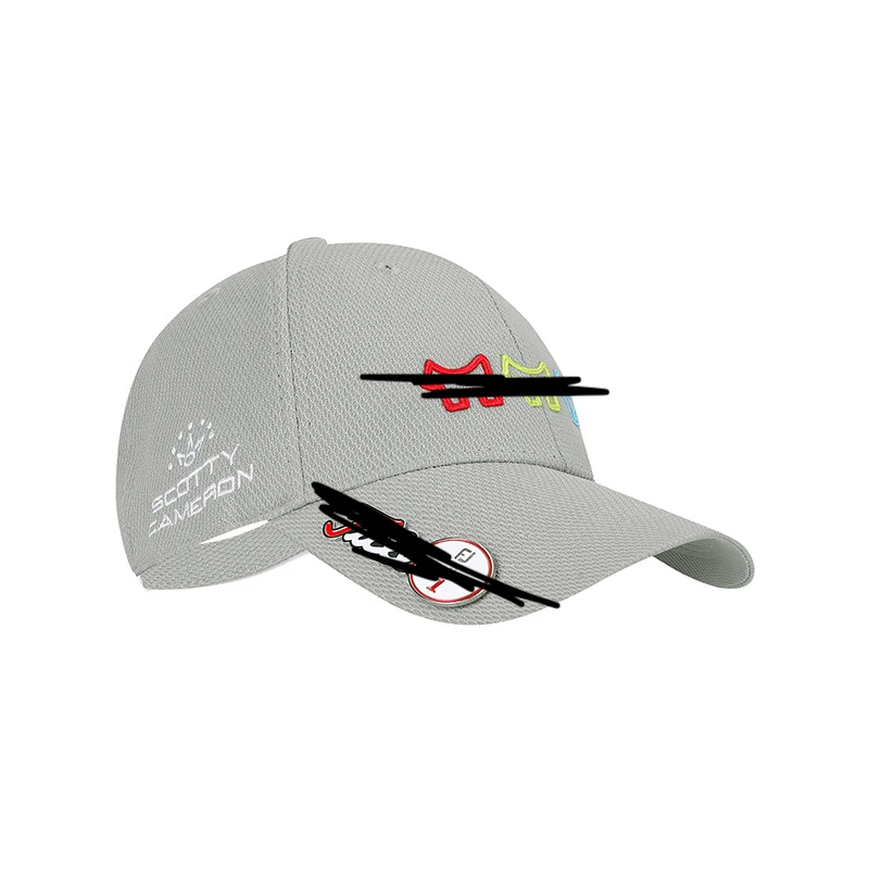 2023 new golf men and women ball cap breathable top fashion sports sunshade comfortable duck tongue cap