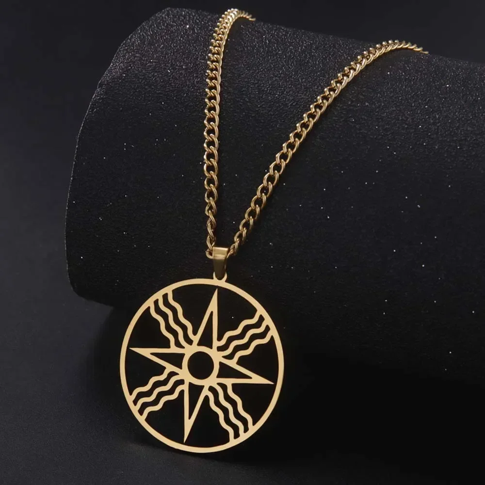 Подвески My Shape Star of Shamash ожерелья для мужчин и женщин ожерелье из нержавеющей