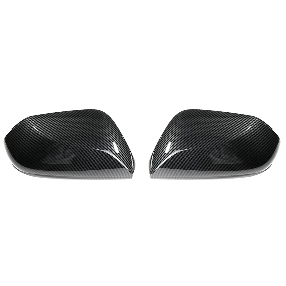 

Carbon Fiber Door Side Mirror Cover Rearview Mirror Cover Decor Trim Guard for Toyota Camry LE SE 2018-2022 Accessories