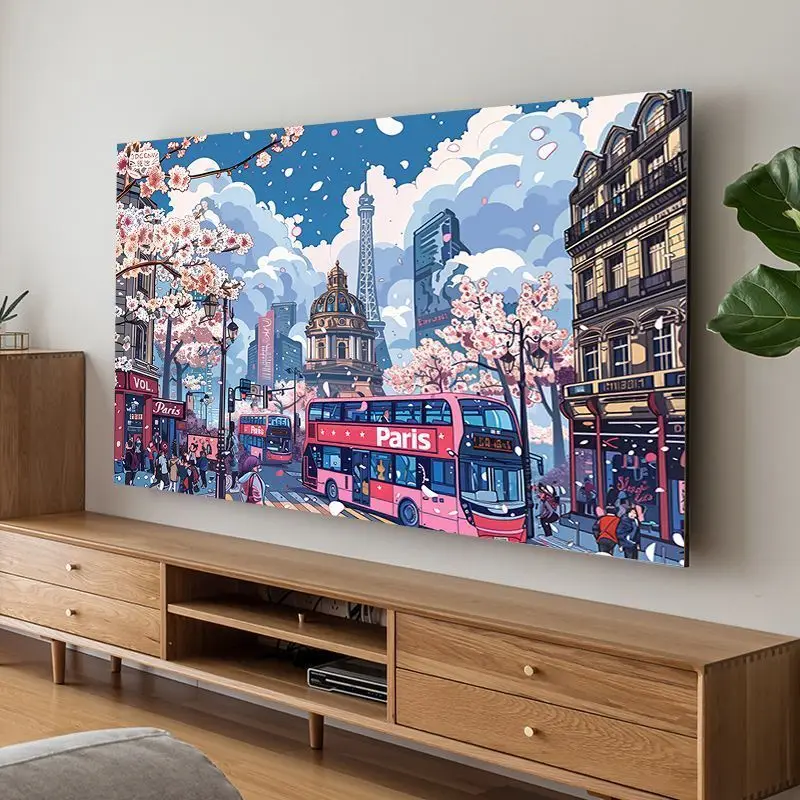 

Пылезащитный чехол для телевизора 65 дюймов из плюша