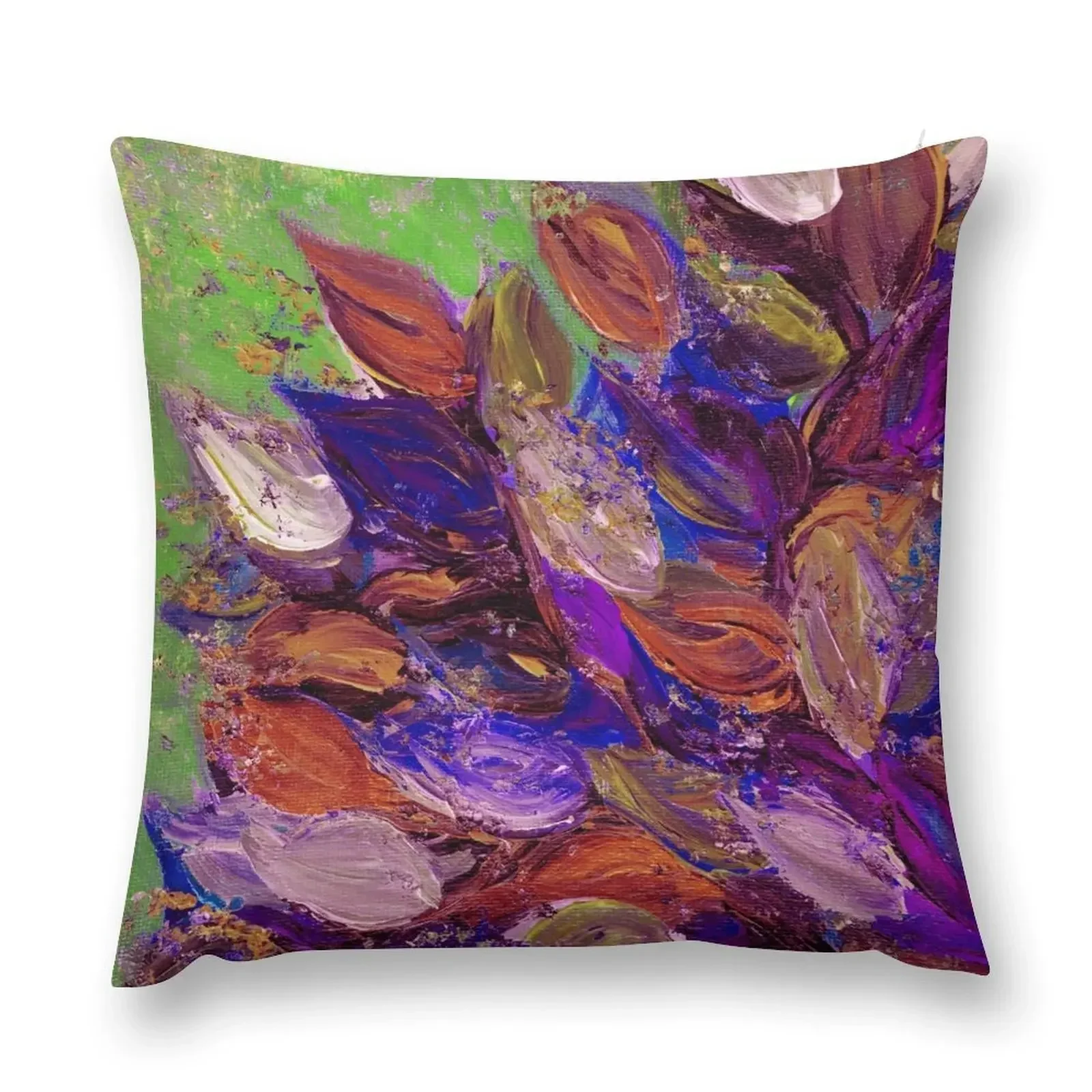 КРЫВАЯ КРАСИВАЯ 2 смелая красочная оранжевая фиолетовая зеленая текстурическая