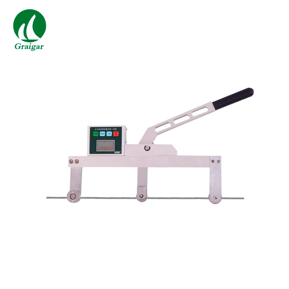 AZGH-5000 измеритель натяжения троса лифта стальной трос Тензиометр 5000N 1100Lb