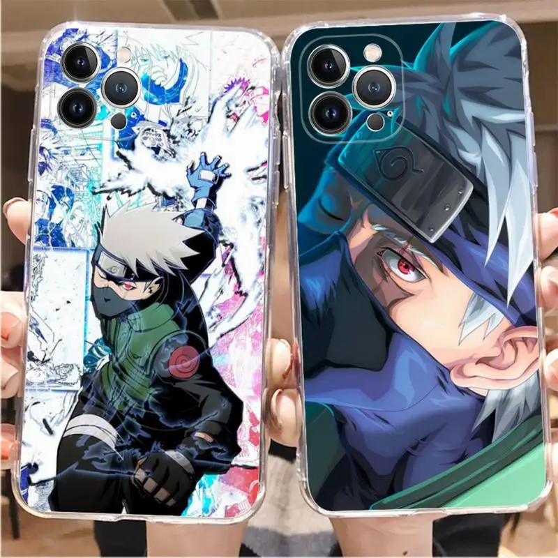 

BANDAI Naruto Hatake Kakashi Phone Case for iPhone 11 12 13 mini pro XS MAX 8 7 6 6S Plus X 5S SE 2020 XR case