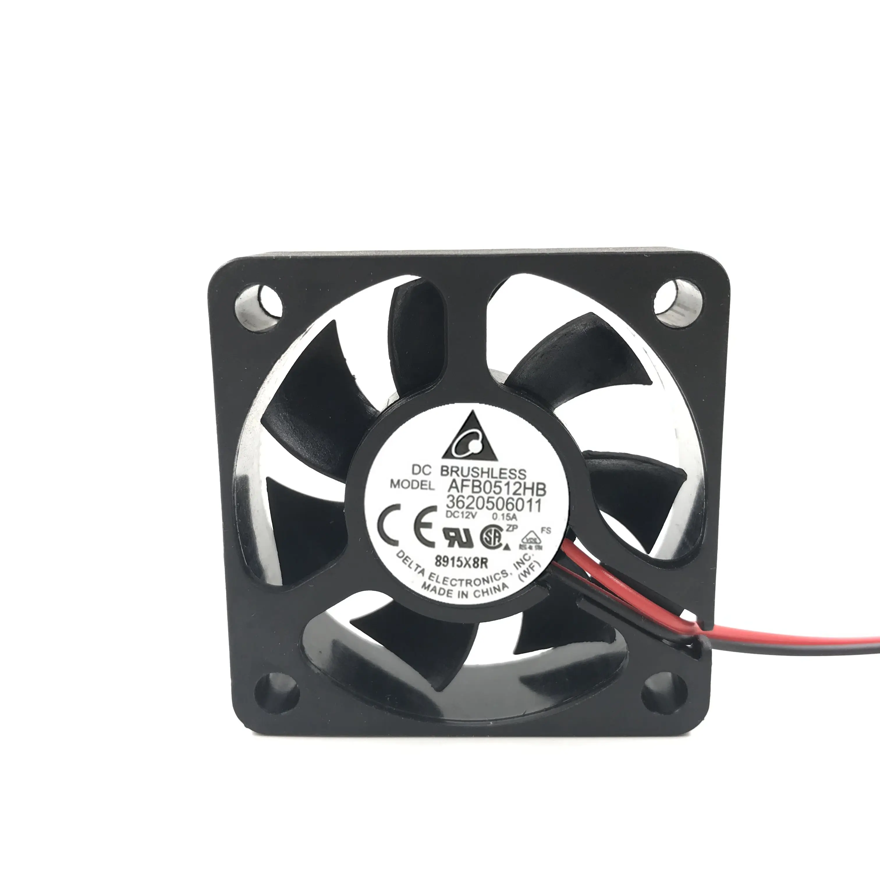 AFB0512HB Delta 5015 12V 0.15A 50 мм 5 см большой объем воздуха двойной шар охлаждающий вентилятор в корпусе 50*50*15 мм
