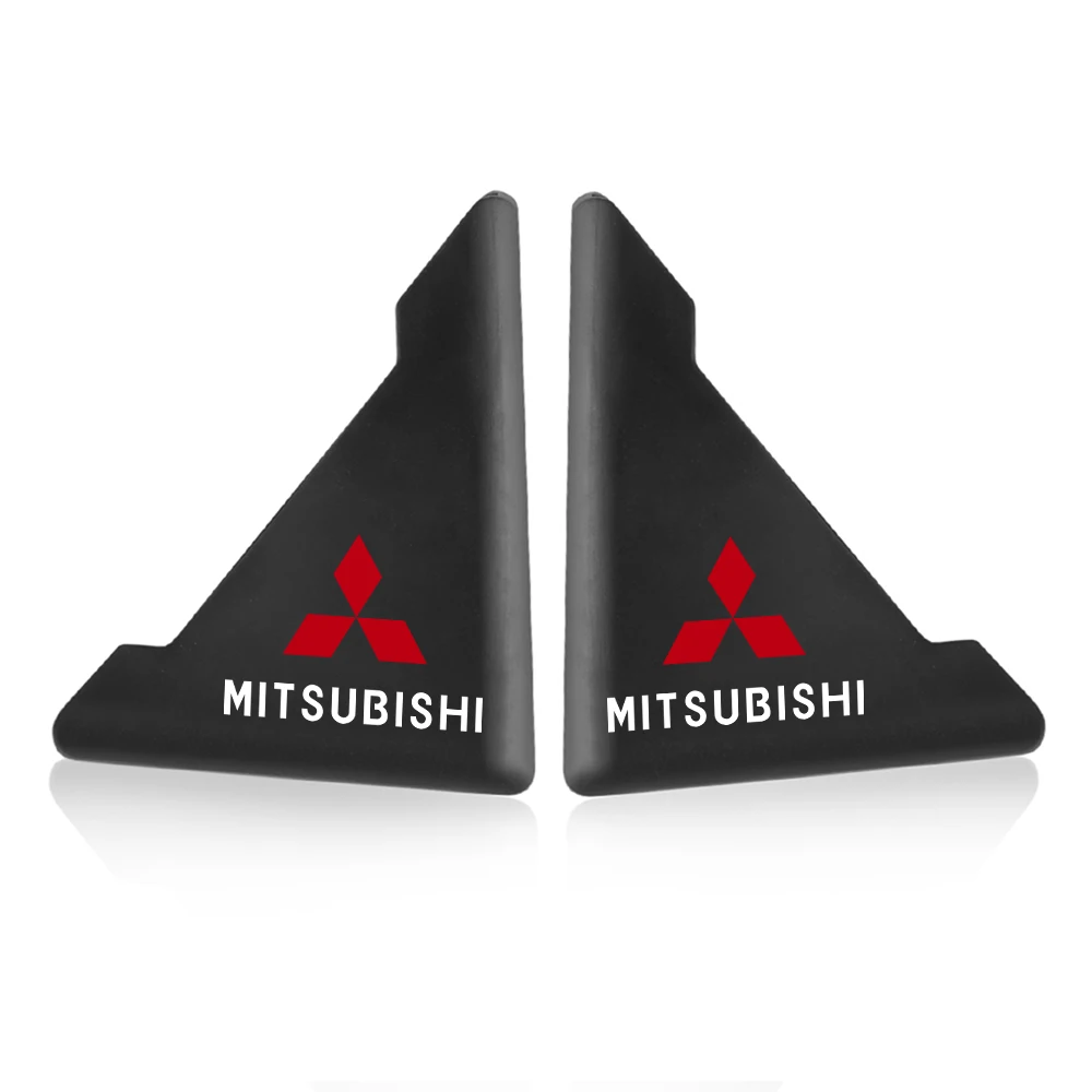 

2 шт. угловая крышка двери автомобиля, противоударная наклейка на бампер для Mitsubishi Asx Lancer Pajero 4 Outlander 3 Xl l200