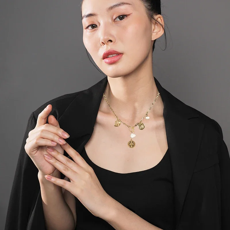 Винтажное ожерелье с жемчугом в стиле барокко