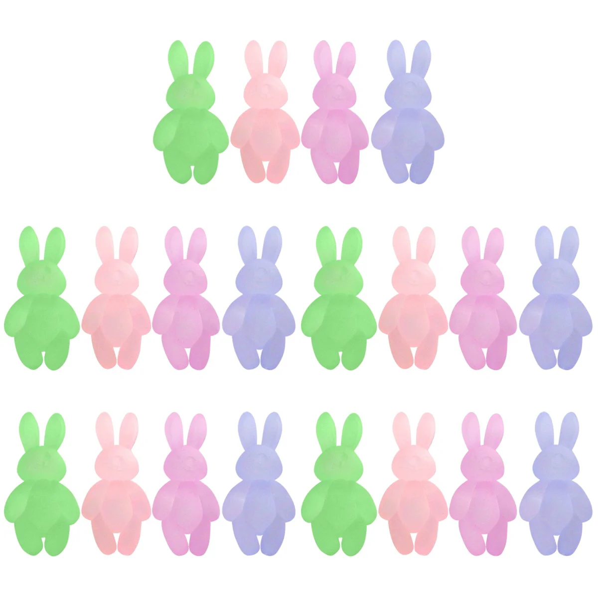 

20 Pcs Party Party Favors Wedding Bunny Party Supplies Miniature Figurines Fairy Figurines For Kids for Gift Decoration