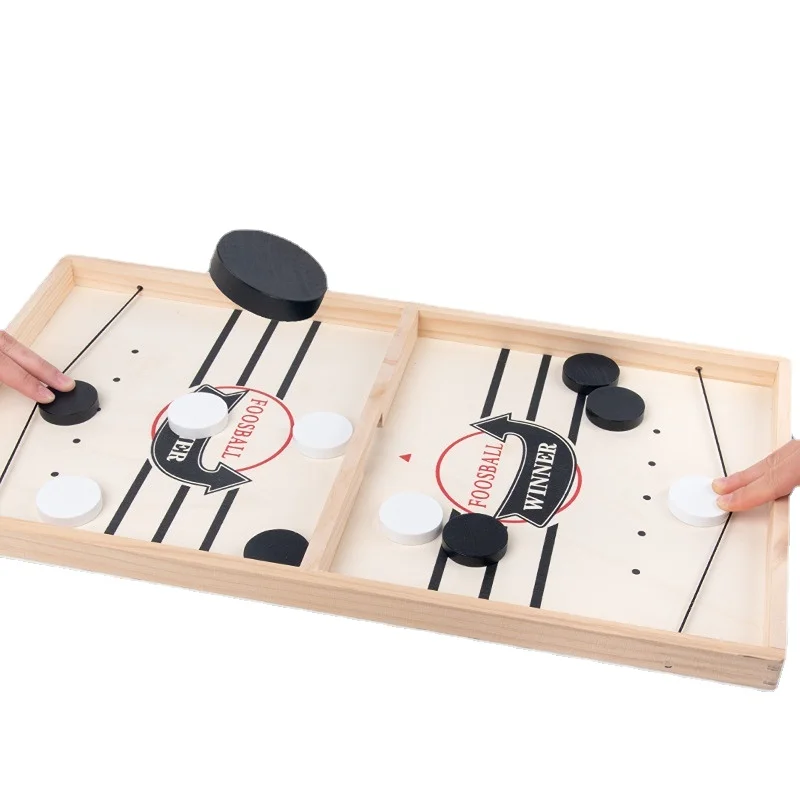 

Douyin Explosion Wooden Bullet Chess Double Catapult Chess Parent-child Interactive Collision Chess Table Game