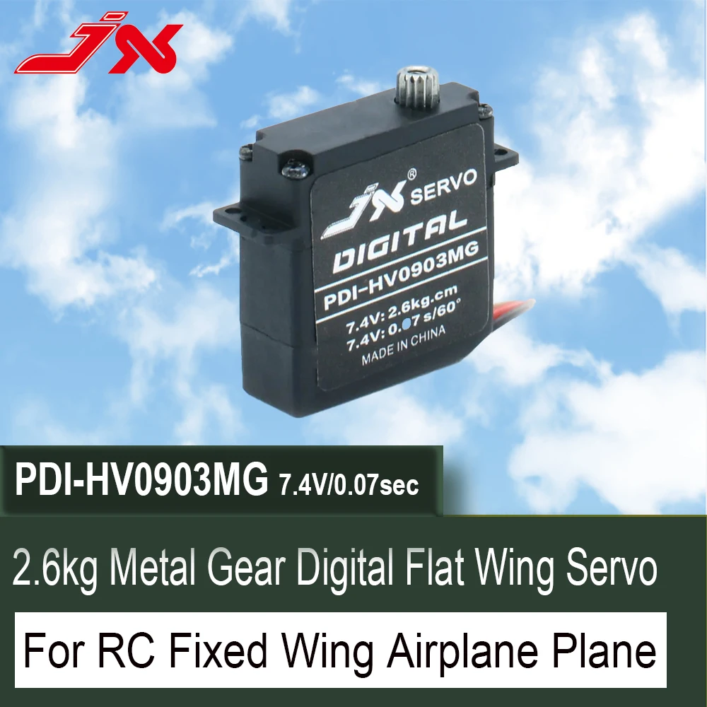 Металлическая Шестерня JX Servo PDI-HV0903MG/PDI-0902MG 2,6 кг, Цифровая зеркальная фотокамера для радиоуправляемой модели