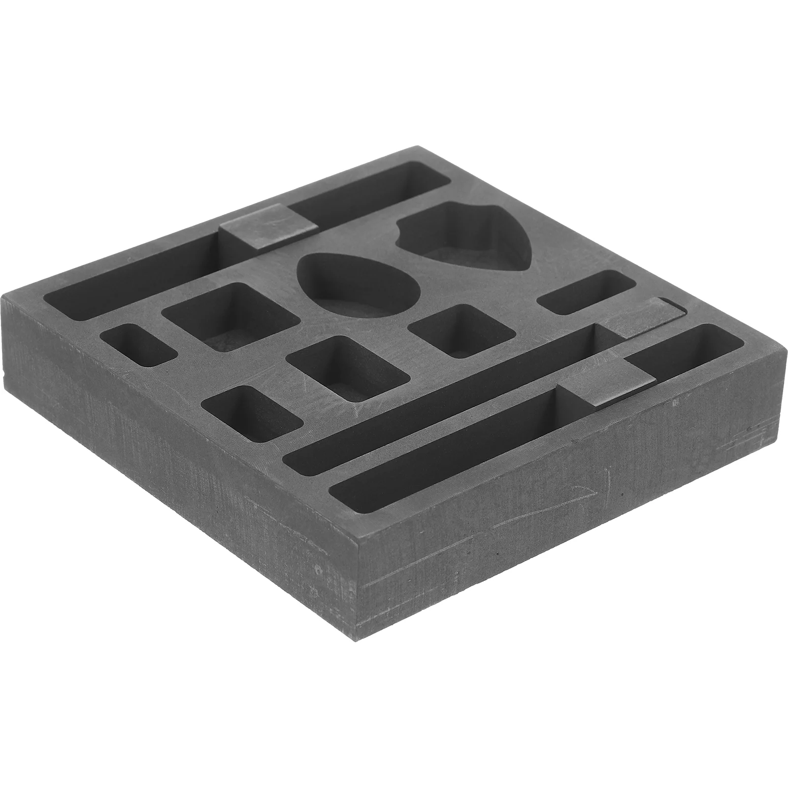 Графитовый масляный бак пористая форма золото для литья свинца плавильный