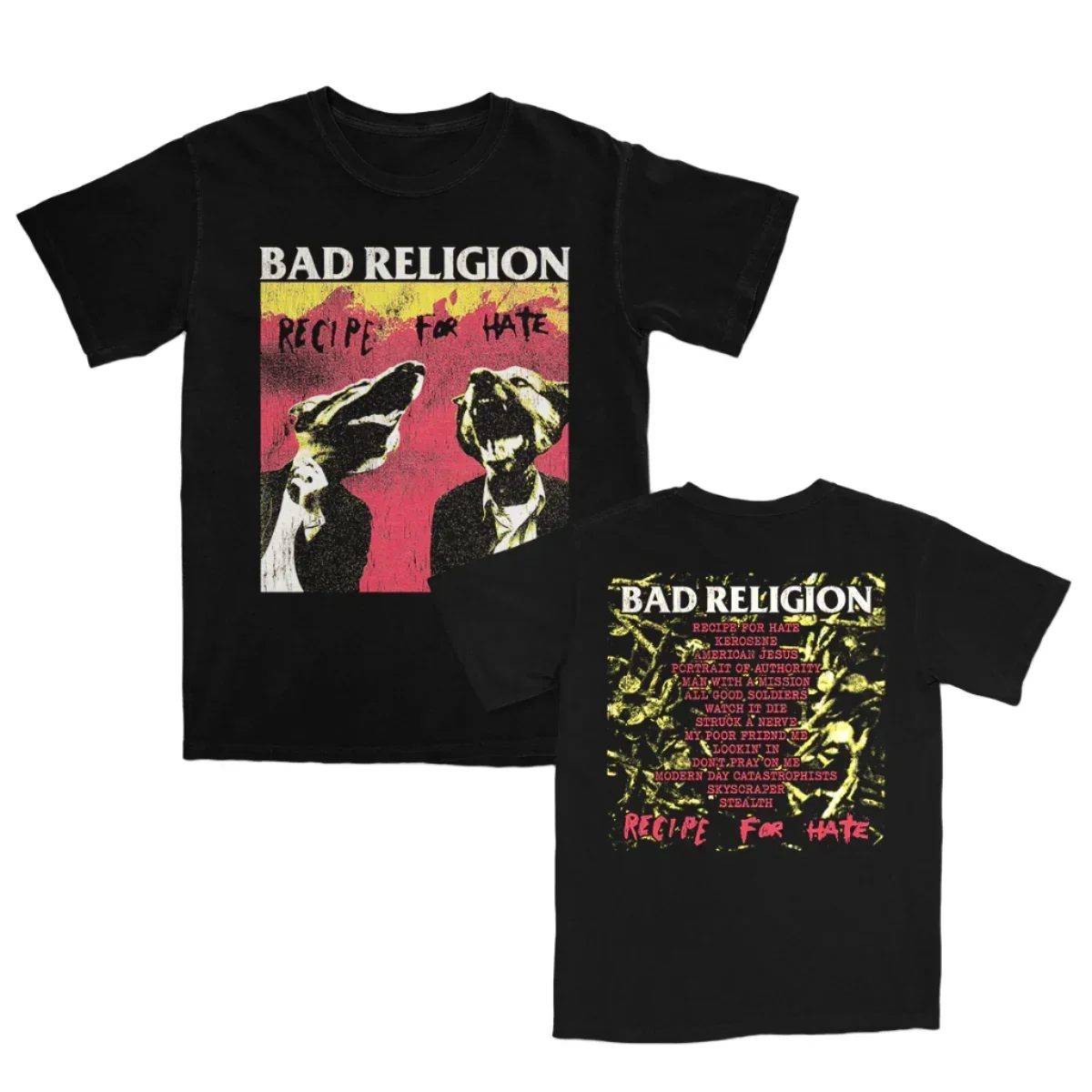 Хлопковая футболка с рисунком Bad Religion женская летняя унисекс коротким рукавом