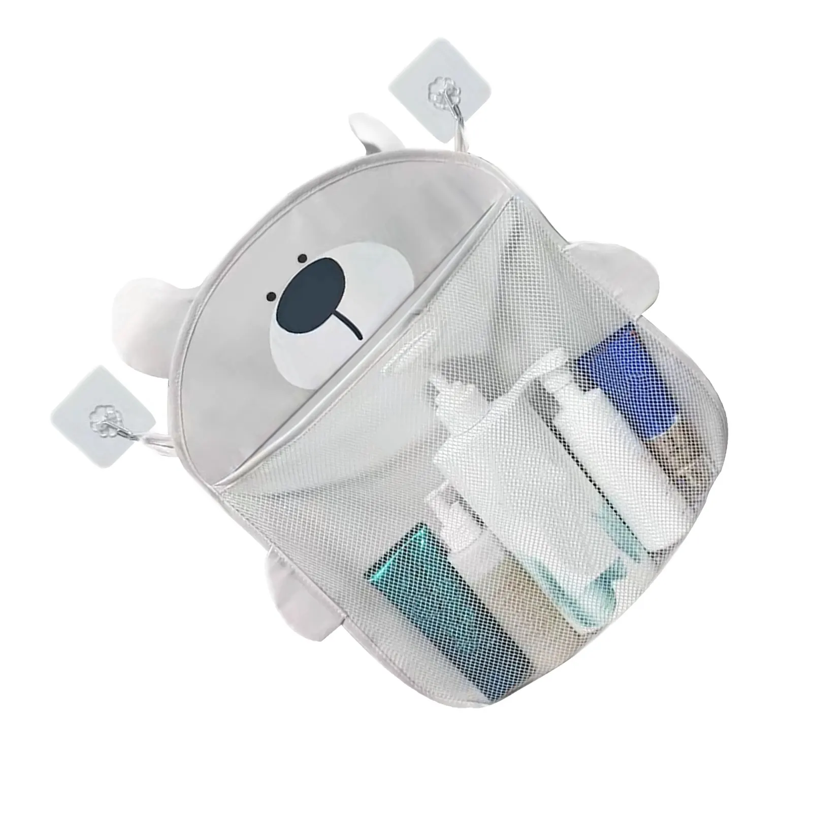 

Bathtub Toy Holder Original Bath Toy Storage For Baby Bath Toys ToddlersBath Toys Storage Has 2 Sticky Hooks For Quick And Easy