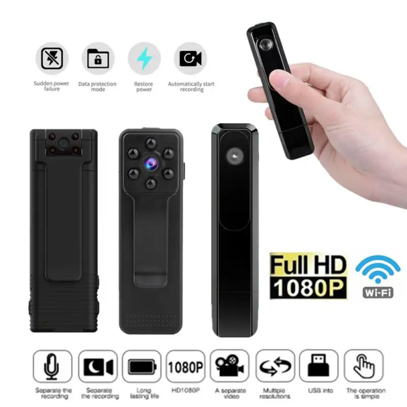 

Мини-камера видеонаблюдения 1080p с функцией ночного видения