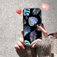 colorful leaves phone case for samsung m30s m31s m22 m30 m11 m30s m32 m51 m52 5g m10 m12 m31 m20 qk0u silicone 2021 plain