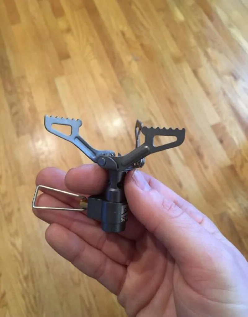 Портативная газовая плита BRS карманная титановая мини-горелка для кемпинга