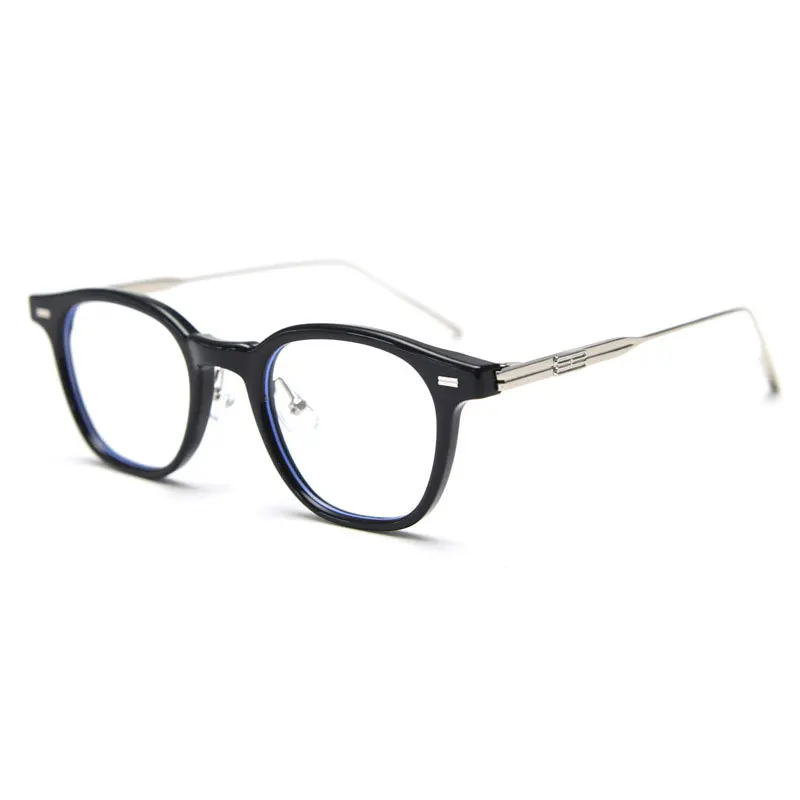 HBK ретро модные квадратные мужские оправы для очков TR90 женские брендовые