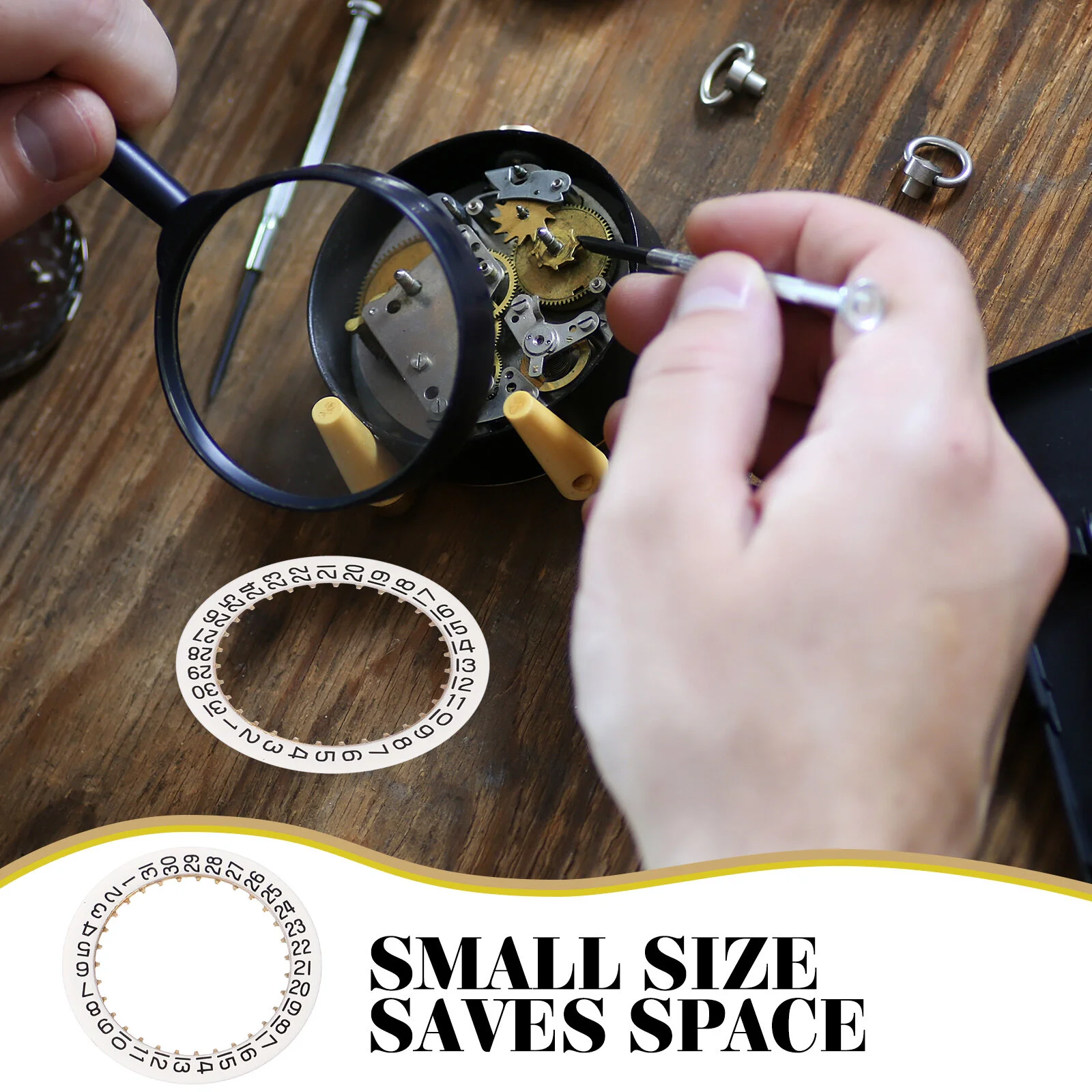 Calendar Disc Watch Dial Repairing Replacement Lightweight Date Mechanical Movement