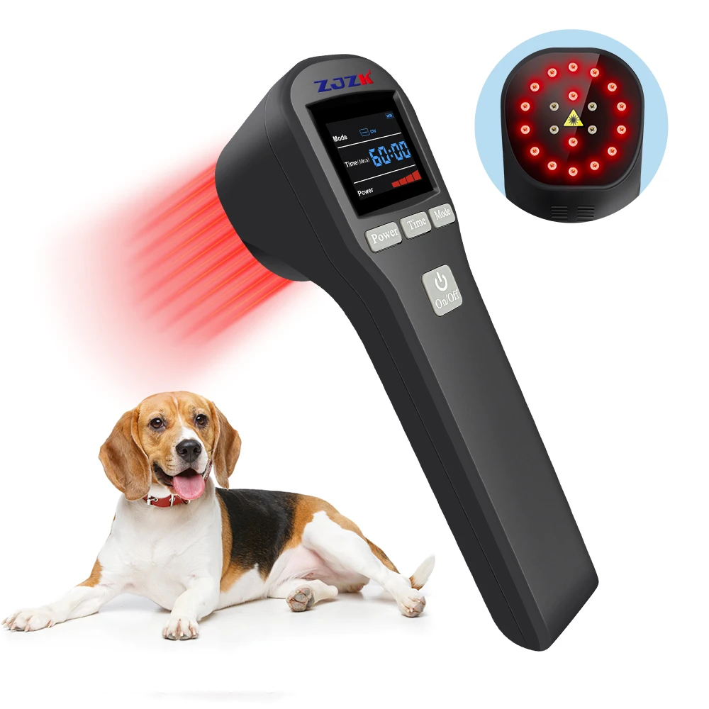 

Upgraded 880mW 4x808nm MLS Portable Physiotherapy Laser Full Body Massage for Human and Dogs Pets Cats