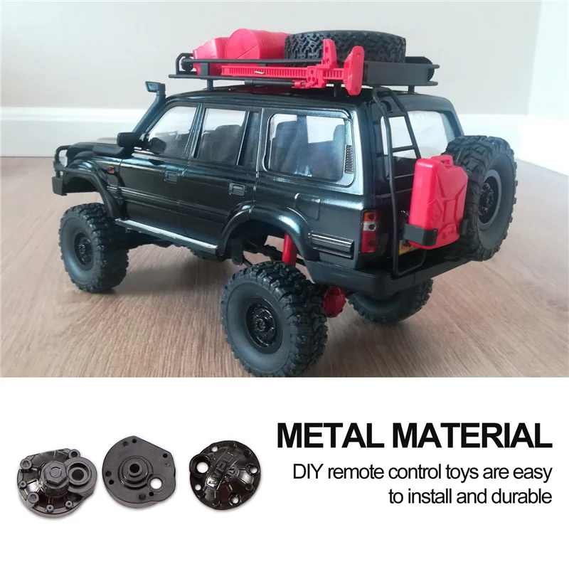 Фото FBIL-Middle Bridge Axle Модернизированные детали Металлический аксессуар OP для WPL B16 B36 Радиоуправляемый автомобиль DIY Пульт дистанционного управления Простота установки Прочный №1