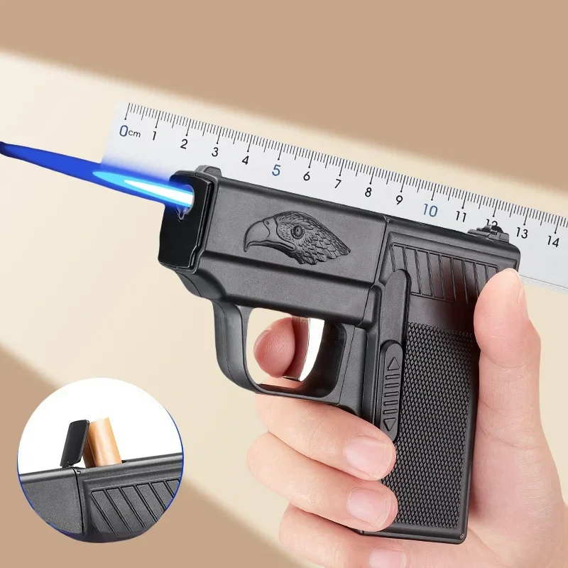 Портативная зажигалка для уличной коробки сигарет вмещающая 8 обычная надувная