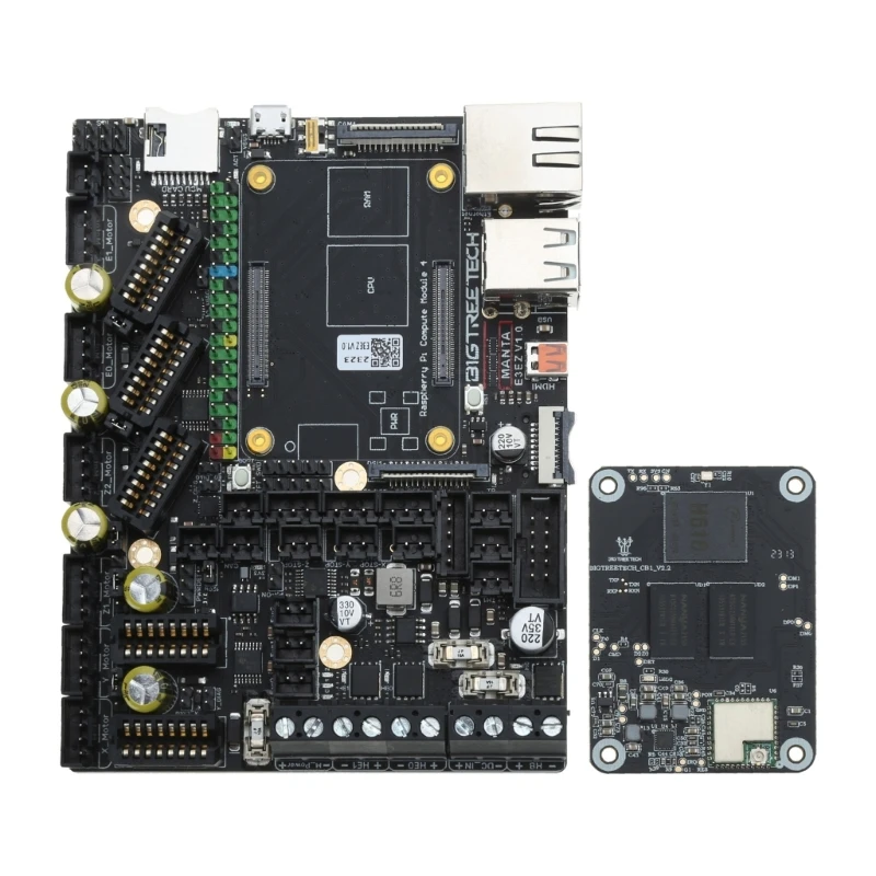 

Manta E3EZ Silent Control Board CB1-V2.2 Quad-core 64bit ARM- Cortex-A53 Core Board Runs Klipper Firmware for Ender3 E65C