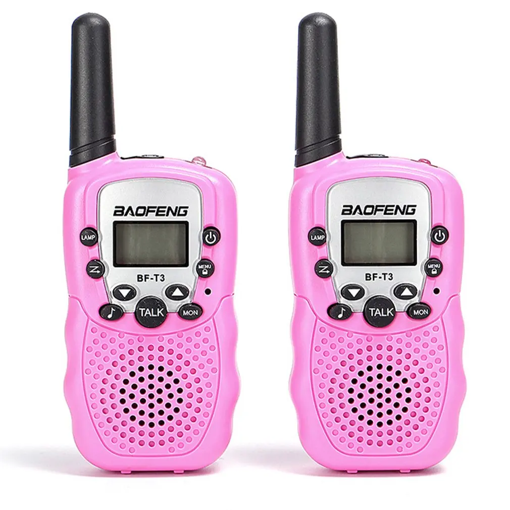

Mini Children'S Walkie-Talkie Bf-T3 Outdoor Handheld Walkie-Talkie Portable Walkie-Talkie (1 Pair)