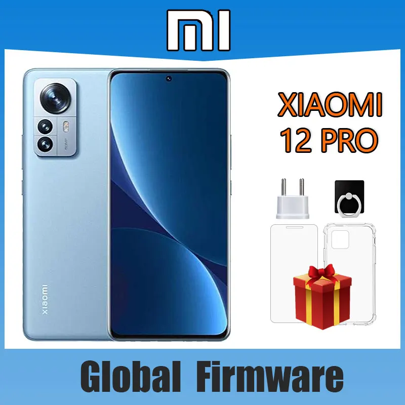 Xiaomi 12 Pro 5G Smartphone ,MI Cellphone 120W QC Qualcomm Snapdragon 8 Gen1 MIUI 13 4600mAh Battery 50MP Full Screen