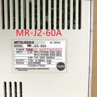 brand new mr j2 60a mitsubishi drive for industrial machinery control
