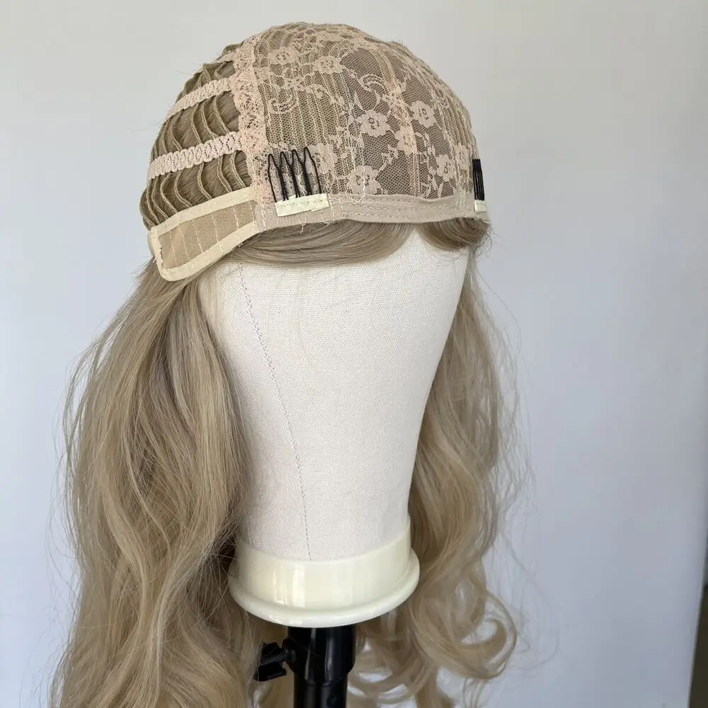 Женские синтетические волосы пепельно-русый косплей парик для вечеринки длинные