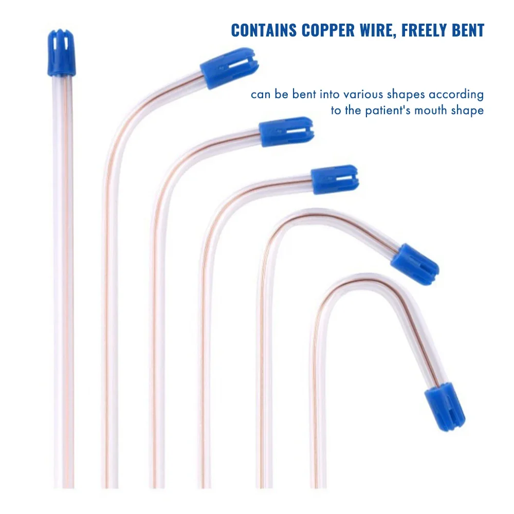 100 шт. стоматологический одноразовый съемник слюны низкий объем аспираторная