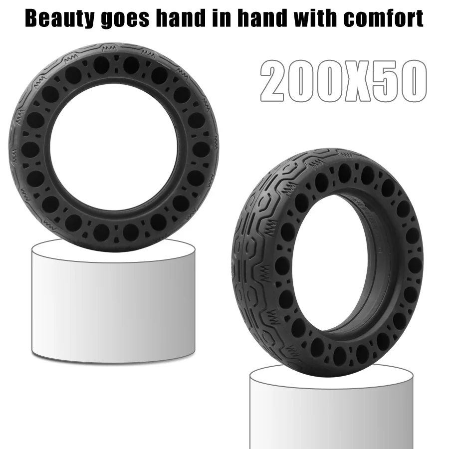 Твердые Амортизаторы 200x50 8x2t Для Заднего Колеса Электрического Скутера Speedway Mini 4