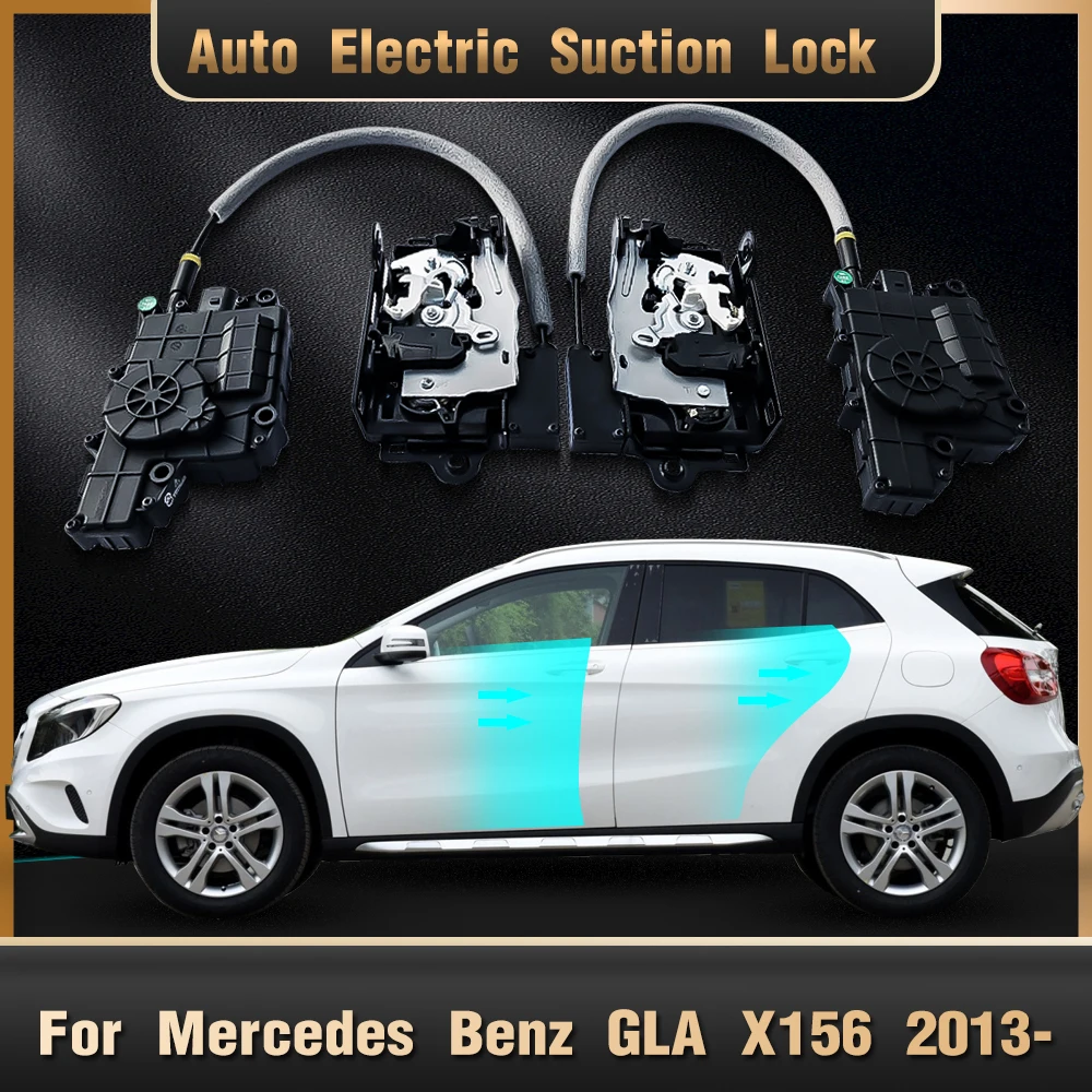 

Sinairyu умный Автомобильный Электрический Всасывающий дверной замок для Mercedes Benz GLA X156 2013-мягкий закрывающий дверь супер тихий автомобильный д...