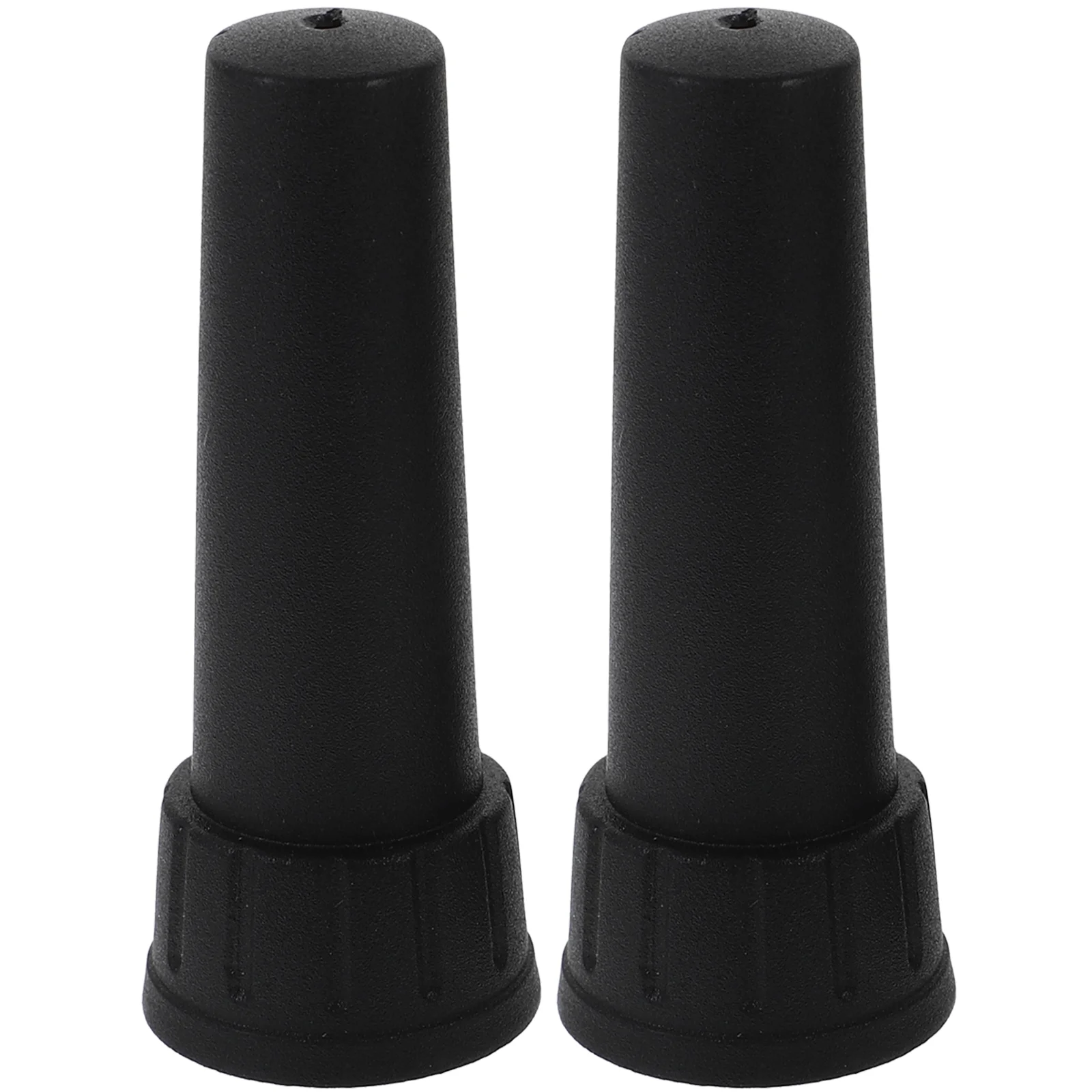 

2 Pcs Umbrella Replacement Tops Cover Component Tip Caps Protector Rubber Repair Accessories Pole