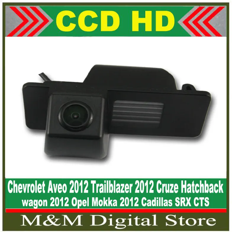 

Car Reverse Rearview Camera for Chevrolet Aveo 2012 Trailblazer 2012 Cruze Hatchback wagon 2012 Opel Mokka 2012 Cadillas SRX CTS