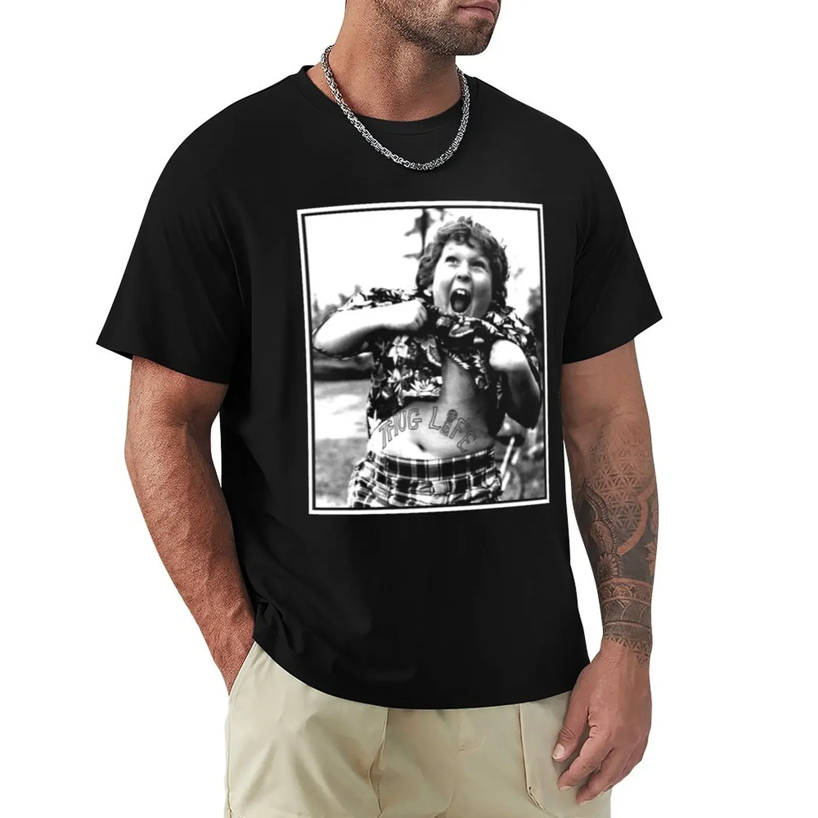 Футболка Goonies CHUNK LIFE футболки с рисунком мешковатые рубашки аниме футболка