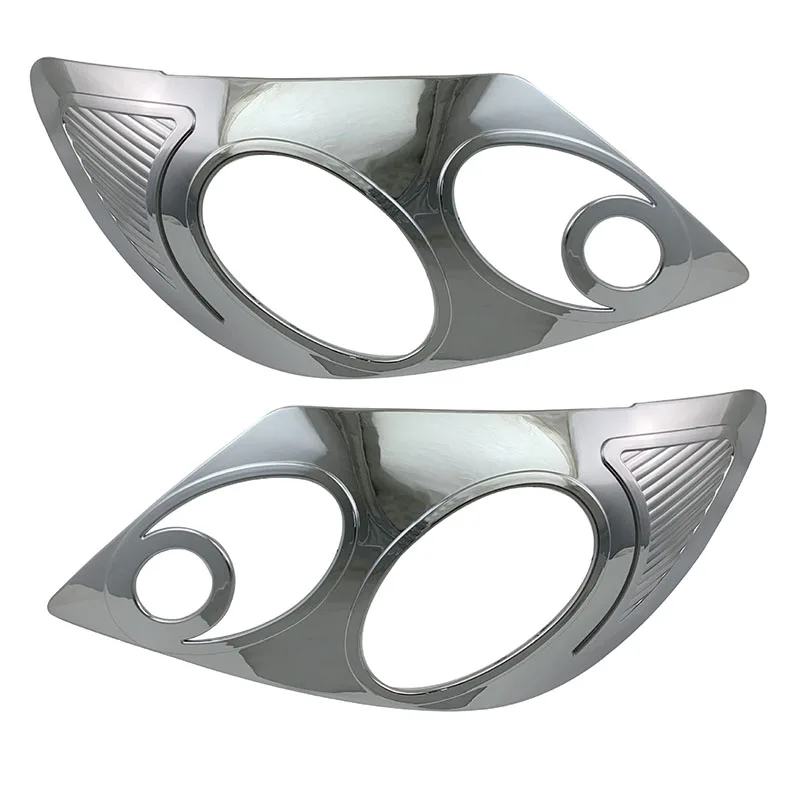 

2008-2011 Chrome Chrome ABS Head Lamp Headlight Cover For Toyota Fortuner Hilux SW4