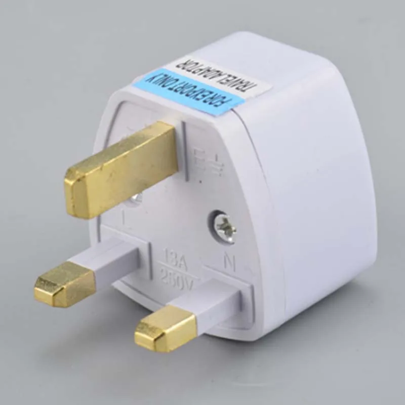 10 шт. Европа/США/Австралия в Великобританию GB Англия адаптер питания переменного