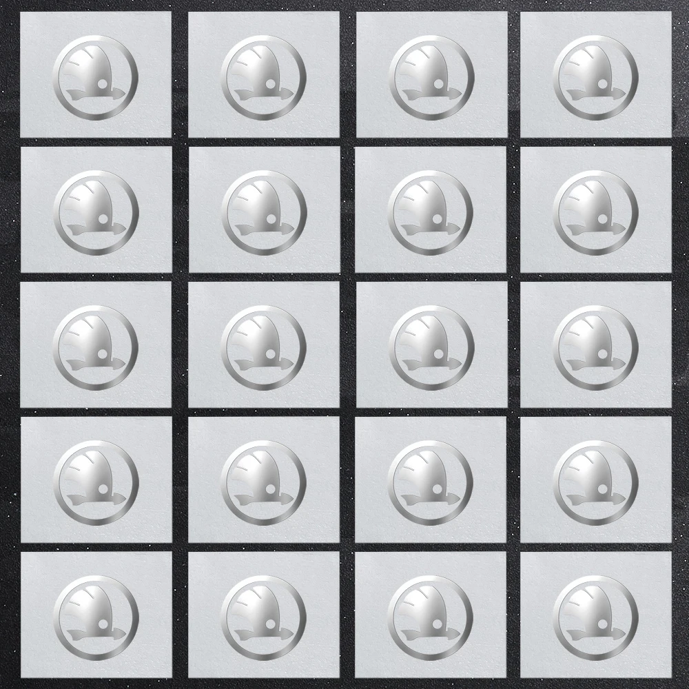 

10/20 шт. 3D металлические наклейки для украшения интерьера автомобиля, значки, автостайлинг для Skoda S Fabia Superb Octavia 2 A5 VII Scala Kamiq A7