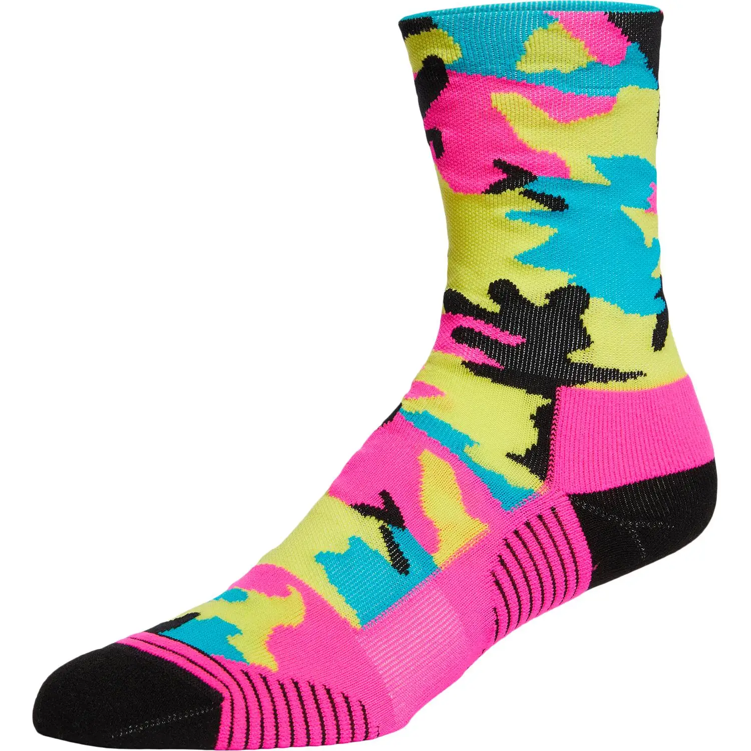 Носки Asics 2022 Color Camo Run Crew Pink Glo (US) |