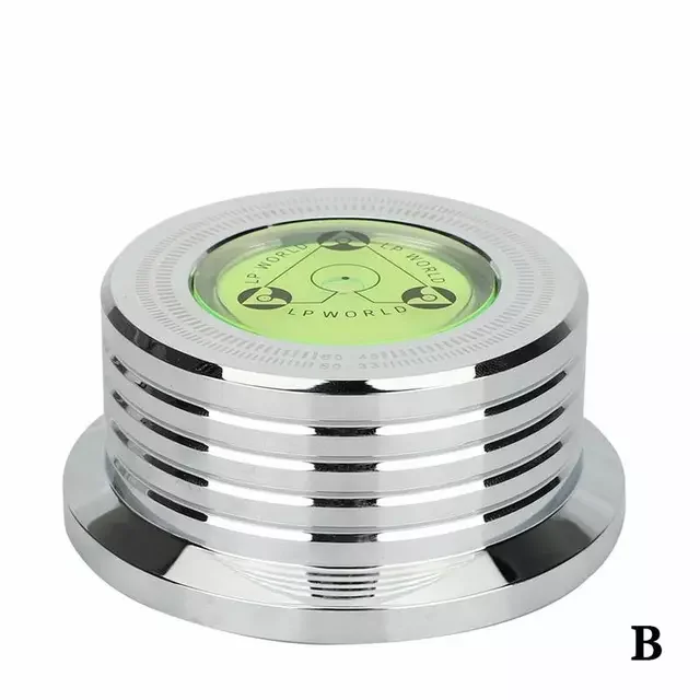

Universal 50Hz Vinyl Record Player Disc Turntable Aluminum Level Weight with Clamp Stabilizer ClampWeight Alloy 1XCB